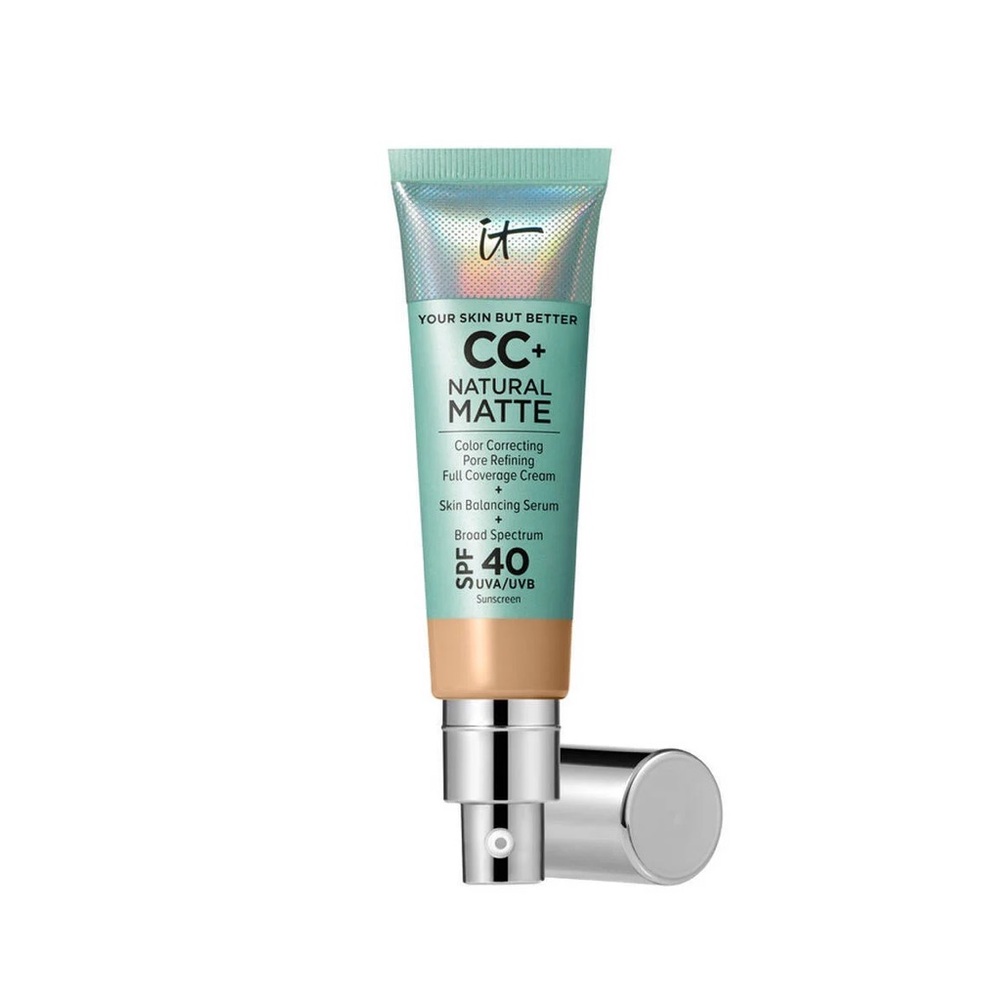 iT Cosmetics Your Skin But Better Oil Free Matte CC+ Cream Medium Tan